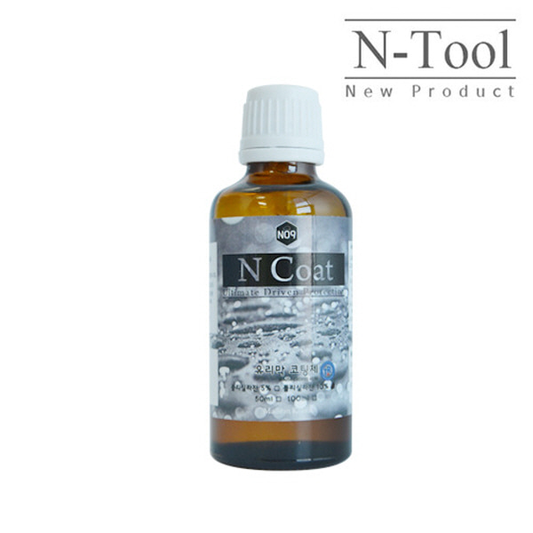 N-Tool 엔툴 엔코트 N-COAT 유리막코팅제 폴리실라잔 10% 50ml